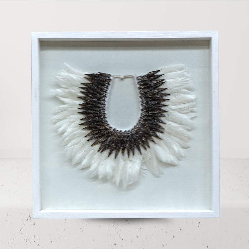 Framed Indonesian Necklace 1