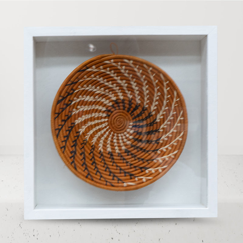 Framed Woven Bowl 3